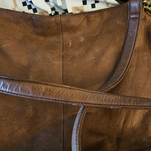 Hobo Womens Brown Leather Crossbody Bag - Picture 3 of 11
